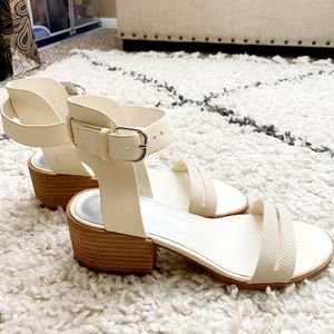 Dolce Vita cream sandals